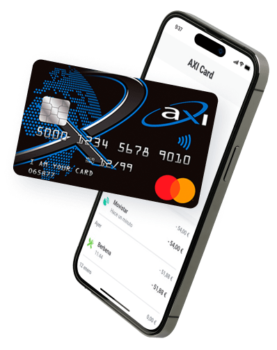 Phone and card image