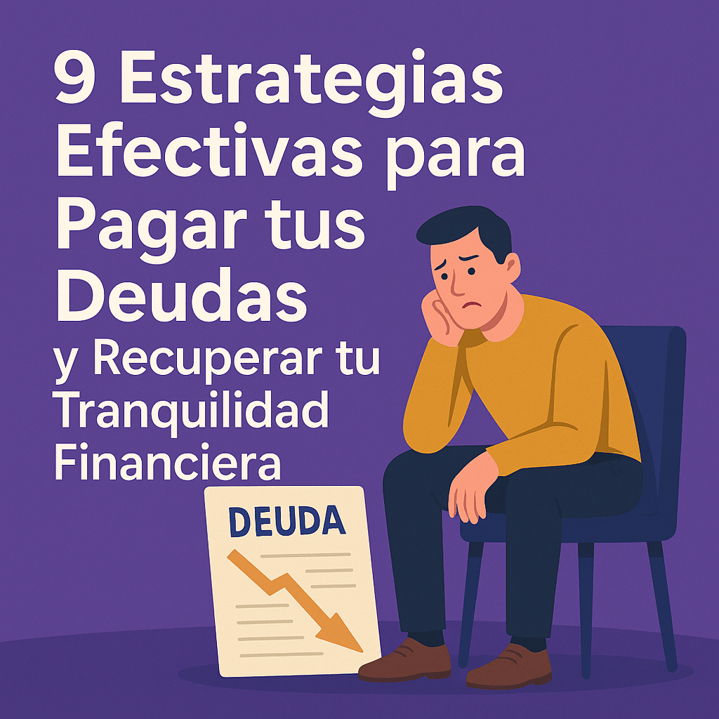 9 Estrategias Efectivas para Pagar tus Deudas y Recuperar tu Tranquilidad Financiera