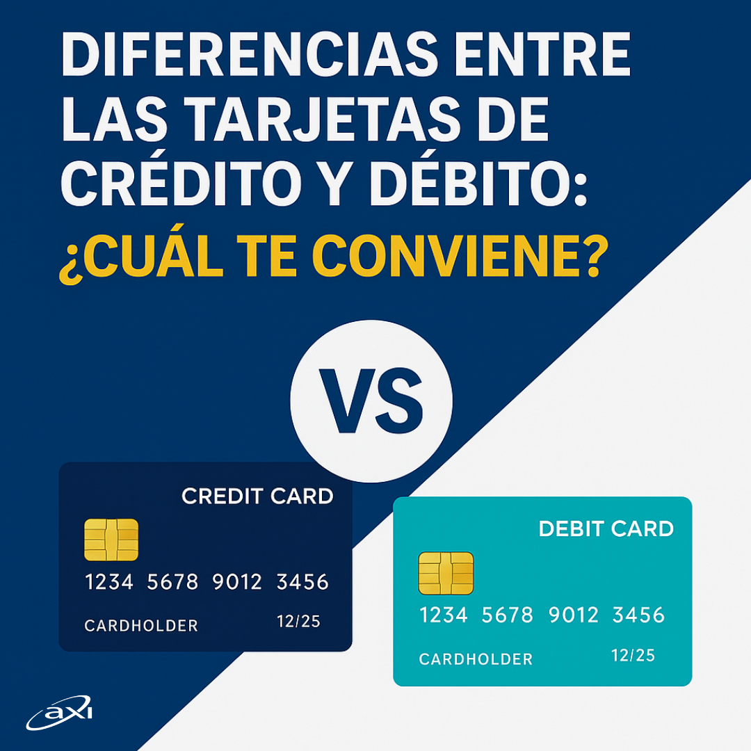 Diferencias entre las tarjetas de crédito y débito, ¿cuál te conviene?